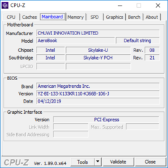 CPU-Z: Mainboard