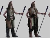Утечка изображений Star Wars Eclipse показывает Гунгана, Зенезиана и другие модели персонажей
