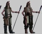 Утечка изображений Star Wars Eclipse показывает Гунгана, Зенезиана и другие модели персонажей