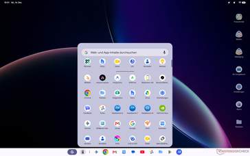 Меню «Пуск» Googlebook OS