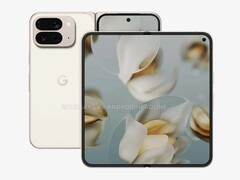 Pixel 10 Pro Fold должен выглядеть немного более современно, чем его предшественник, благодаря более тонким рамкам дисплея (Источник изображения: Android Headlines)