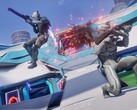 Две фракции из Splitgate 2 вступили в бой. (Источник изображения: Steam)