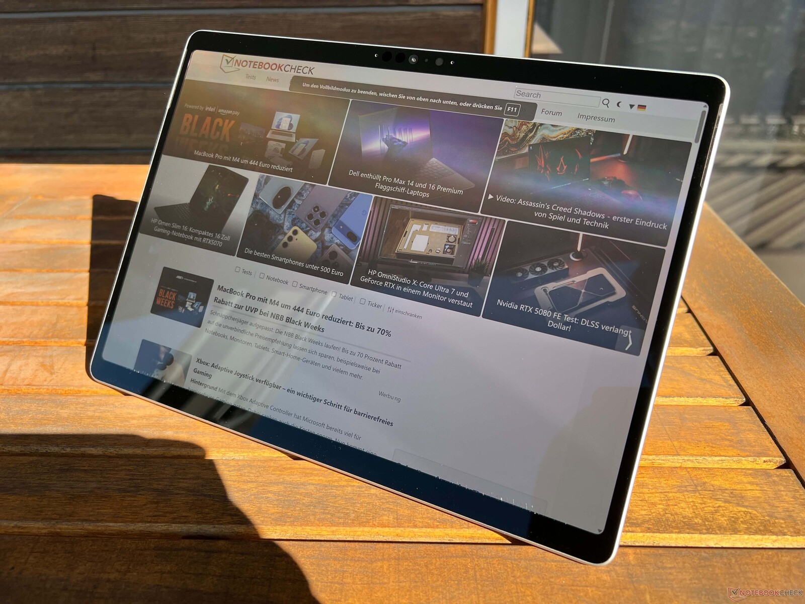 Lunar Lake против Snapdragon Обзор Microsoft Surface Pro OLED for