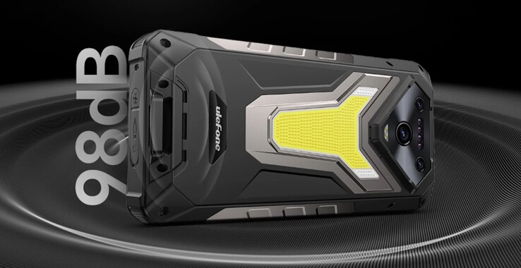 На борту имеются мощные динамики и сотни отдельных светодиодов. (Источник изображения: Ulefone)