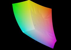 MSI Vector 16 HX AI против sRGB