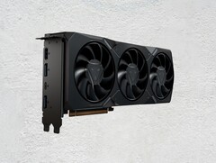 В отличие от RX 7900 XT, изображенного здесь, AMD не выпустила &quot;эталонный&quot; графический процессор RDNA 4. (Источник изображения: AMD, Unsplash, отредактировано)