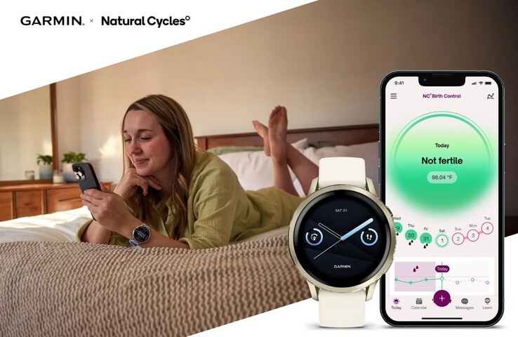 Смарт-часы Garmin теперь интегрируются с приложением Natural Cycles