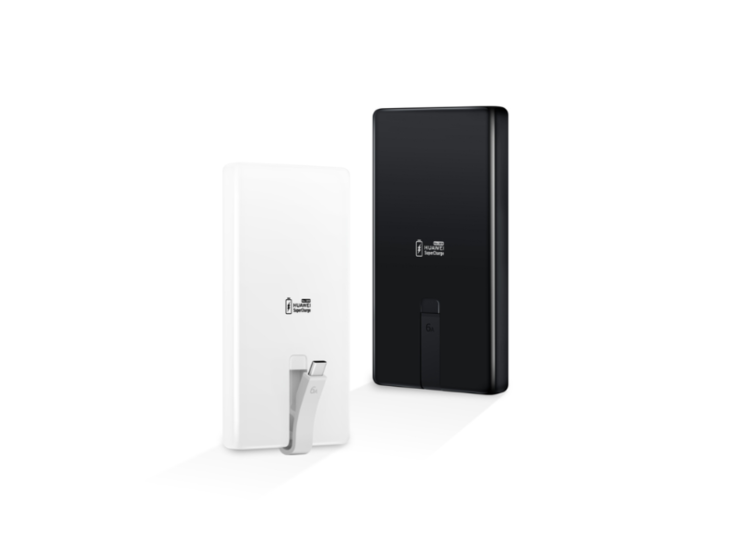 Huawei Power Bank со встроенным кабелем (100 Вт 12000). (Источник изображения: Huawei)