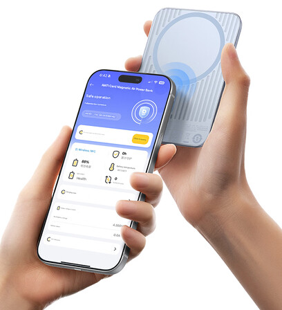 Функция NFC в пауэрбанке (машинный перевод)