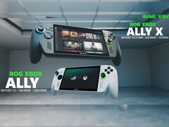 Портативные консоли ROG Xbox Ally и ROG Xbox Ally X. (Источник изображения: Microsoft)