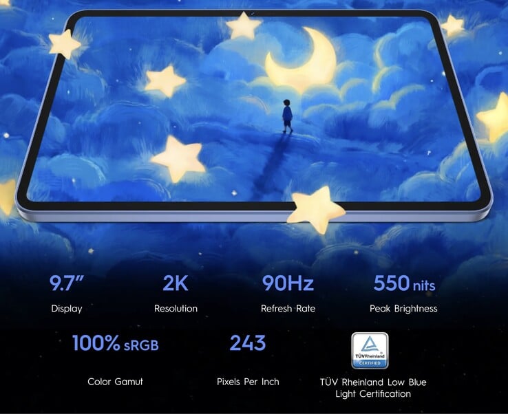 Технические характеристики дисплея Megapad SE 2.