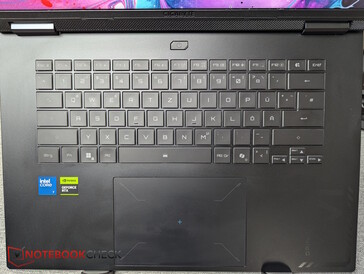 Клавиатура и сенсорная панель