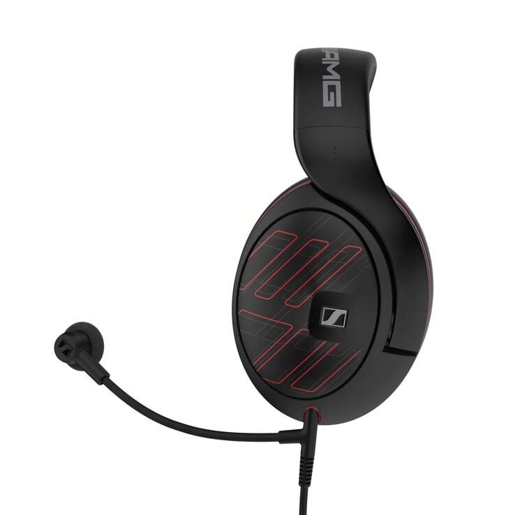 Наушники Sennheiser HD 620S Mercedes-AMG Edition оснащены встроенным микрофоном на гибком кронштейне модели HD 500.