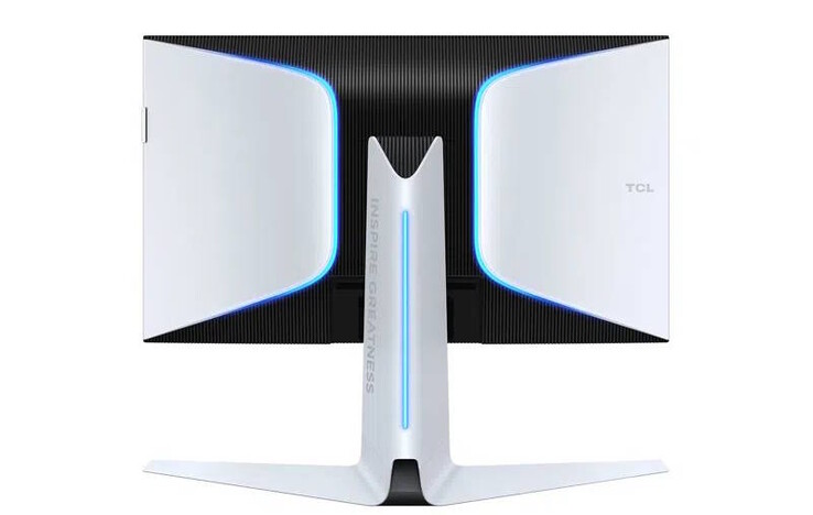 27-дюймовый игровой монитор с разрешением 4K имеет встроенную подсветку и довольно большую подставку (Источник изображения: TCL)