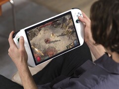 Портативный игровой компьютер Abxylute 3D One отображает изображения в 3D благодаря технологии дисплея от Tencent Games. (Источник изображения: Abxylute)