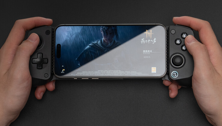 GameSir X5s совместим с устройствами, ширина которых составляет 105-213 мм. (Источник изображения: GameSir)