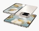 По слухам, Google Pixel 10 Pro Fold будет иметь более тонкий шарнир. (Источник изображения: @OnLeaks / Android Headlines)