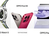 Помимо Oppo Find X9, который является главным объектом внимания, на следующей неделе также будут представлены Oppo Watch S и Oppo Pad 5. (Источник изображения: Oppo, отредактировано)
