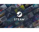 Рекламное изображение Steam с логотипом в центре на фоне различных обложек игр. (Источник изображения: Steam)