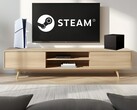 Valve Steam Machine рядом с PS5 в гостиной (Источник изображения: Sony PlayStation, Valve с изменениями)