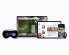 Художественный рендер, демонстрирующий работу искусственного интеллекта Siri на всех устройствах.