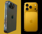 Утечка модели дизайна iPhone Ultra (слева) рядом с iPhone 17 Pro (справа) - отредактировано.