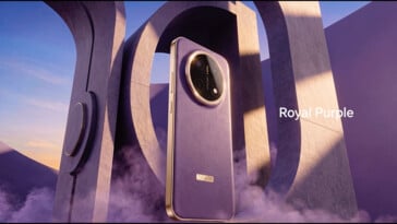 Honor X9e Pro в цвете «Королевский пурпур».