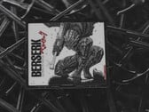 Стеклянный игровой коврик для мыши Wallhack SP-005 Berserk с изображением Гатса в доспехах Берсерка.