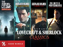 Баннер Frogwares Lovecraft and Sherlock Classics Humble Bundle (Источник изображения: Humble Bundle с правками)