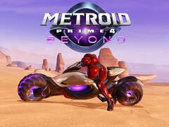 Баннер Metroid Prime 4: Beyond, на котором изображена Самус Аран на велосипеде (Источник изображения: Nintendo of America YouTube с правками)