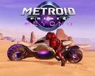 Баннер Metroid Prime 4: Beyond, на котором изображена Самус Аран на велосипеде (Источник изображения: Nintendo of America YouTube с правками)