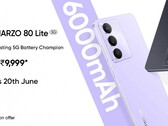 Realme Narzo 80 Lite 5G выпускается в кристально-фиолетовом и ониксово-черном цветовых вариантах (Источник изображения: Realme)