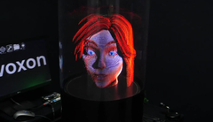 Витрина изображений Voxon (Источник изображения: Voxon)