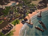 Изображение, на котором изображён город в игре «Tropico 5».