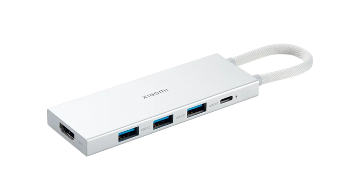 Концентратор Xiaomi 5-в-1 Type-C Hub. (Источник изображения: Xiaomi)