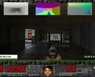 Сравнение Doom с DLSS 5 и без него бок о бок