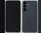 Предполагаемые изображения передней и задней панелей Galaxy S26 FE.