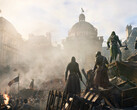 Рекламный плакат для совместного многопользовательского режима PvE в AC Unity