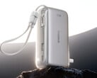 SuperCharge Pro 3-в-1 поставляется с двумя кабелями: встроенным и съемным. На фото: рекламный рендер пауэрбанка. 