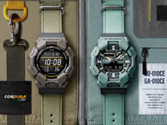 Часы Casio G-Shock GA-010CE-2A и GD-010CE-5 (на фото) выходят в продажу в Европе. (Источник изображения: Casio)