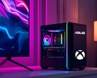 Макет компактного игрового ПК с логотипами Asus и Xbox (Источник изображения: Asus, Microsoft Gaming с правками)