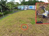 Случайно обнаруженный в парке горным велосипедистом: DJI Mini 5 Pro, запуск которого ожидается уже в августе. (Источник изображения: Mauro Tandoi, отредактировано)