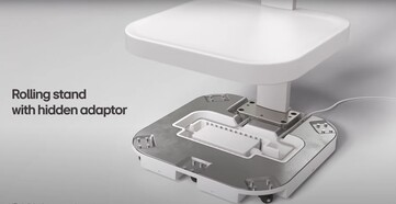 Качели LG Smart Monitor Swing ловко прячут адаптер питания. (Источник изображения: LG)