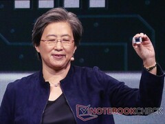 Глава AMD Лиза Су представляет процессоры Ryzen 4000 для ноутбуков. 