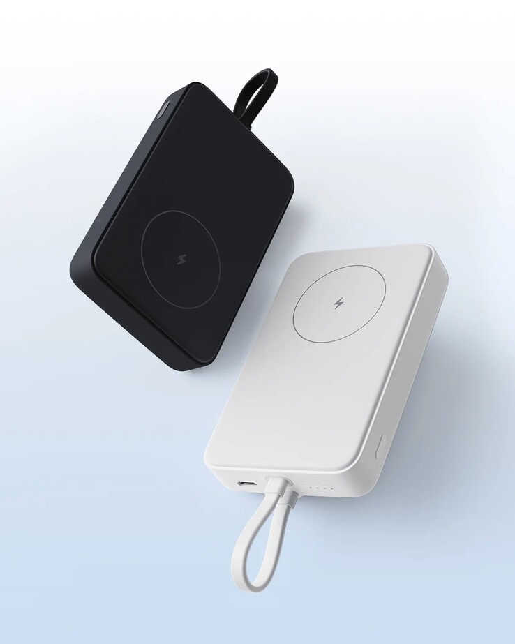 Xiaomi 33W Magnetic Power Bank 10000 (встроенный кабель). (Источник изображения: Xiaomi)