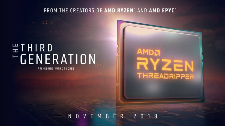 Третье поколение Threadripper на горизонте. (Изображение: AMD)