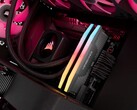 Оперативная память Corsair Vengeance RGB RS DDR5 показана в ПК