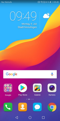 Программное обеспечение Honor 7A