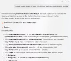 Создание несколько бессвязного рецепта заняло 2 минуты и 30 секунд