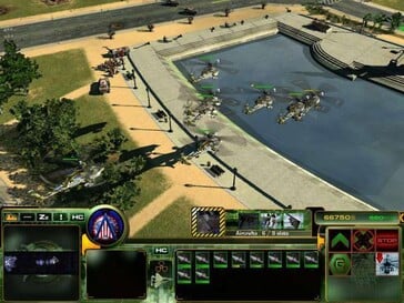 На снимке: скриншот игрового процесса из игры «Act of War».